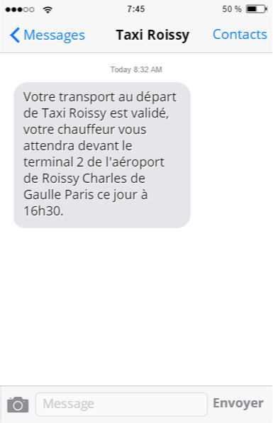 Taxi Roissy